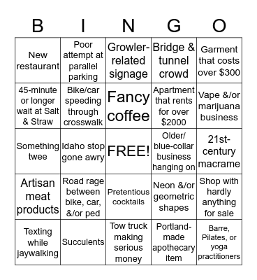 Division Bingo Card