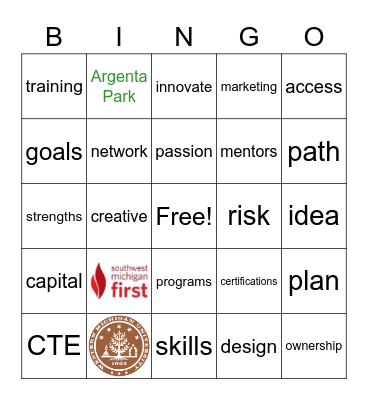 Career Champions - CAE Bingo Card