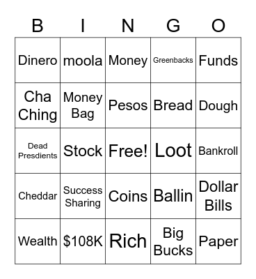 Ballin Out of Control BINGO Card