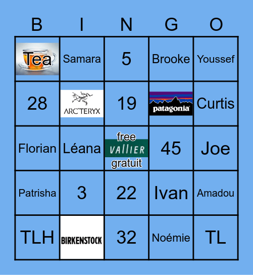 September Edition Bingo Card