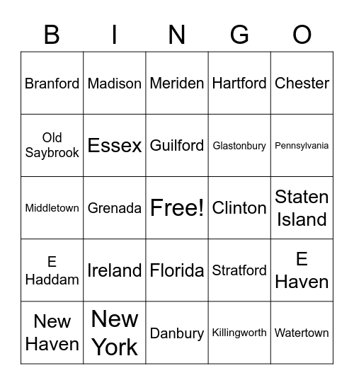 Co-Worker Knowledge Bingo Card