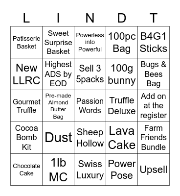Easter Bingo Card