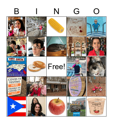 Feliz Cumpleaños Eliana! Bingo Card