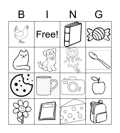 What's This Bingo Card