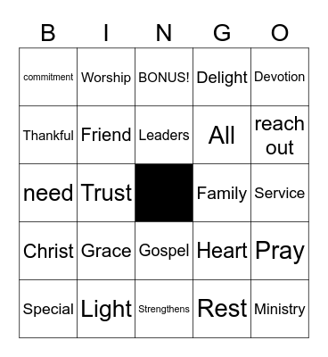 SO ETO NA NGA Bingo Card