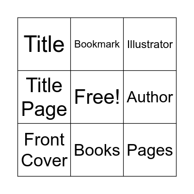 Library BINGO Card