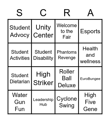 Owlmusement Fair Stamp Card Bingo Card