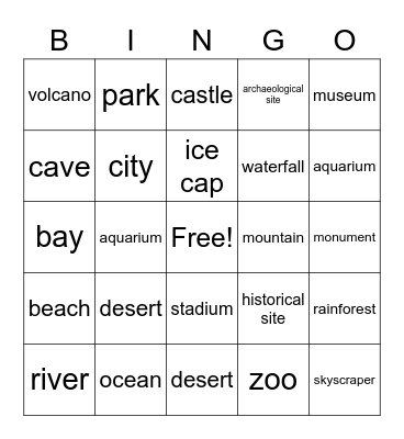 I'm Feeling Lucky! BINGO Card