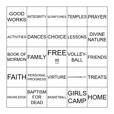 BEEHIVES Bingo Card