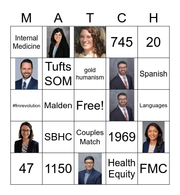 Match Day Bingo Card