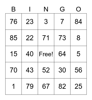 Cascadia Tech BINGO Card