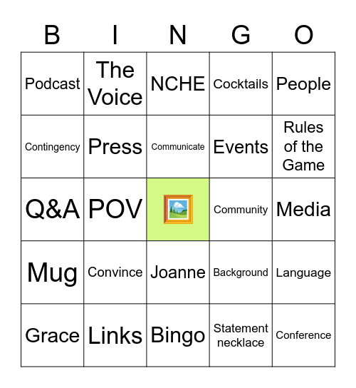 HMASDC Bingo March 18, 2022 Bingo Card