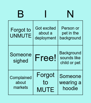 BPU-INGO Bingo Card