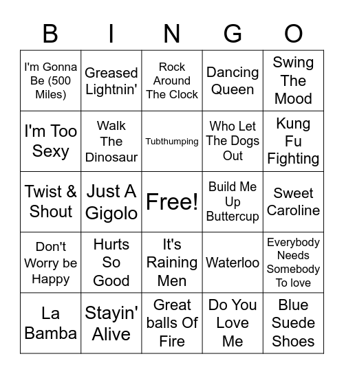 CJ's Super Round Bingo Card