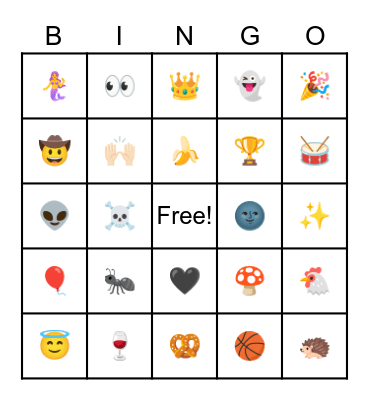 FRIYAY FUN Bingo Card