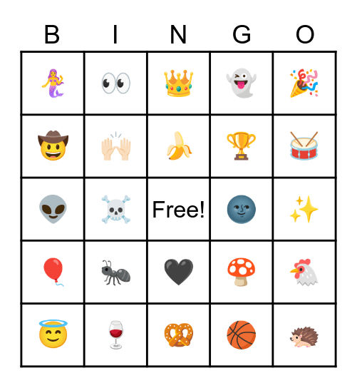 FRIYAY FUN Bingo Card