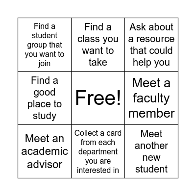 Bronco Day Bingo Card