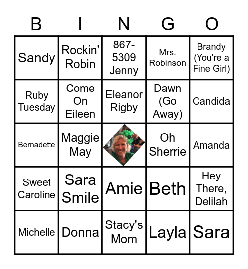 Girls Just Want to Have Fun! Bingo Card