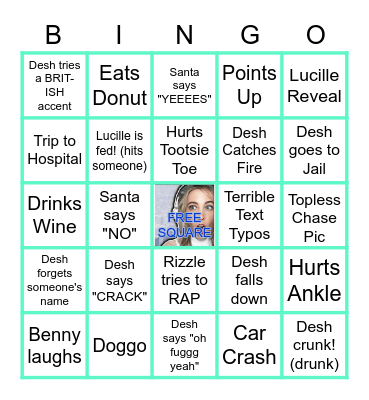 DESH BINGO Card