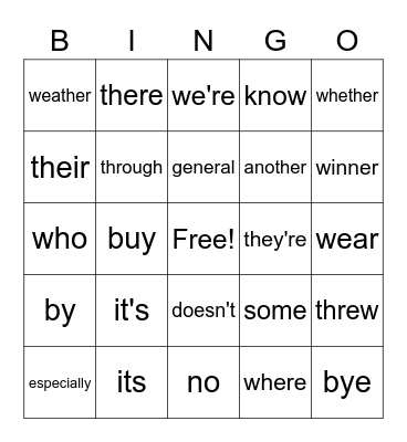 Wordle Bingo Card