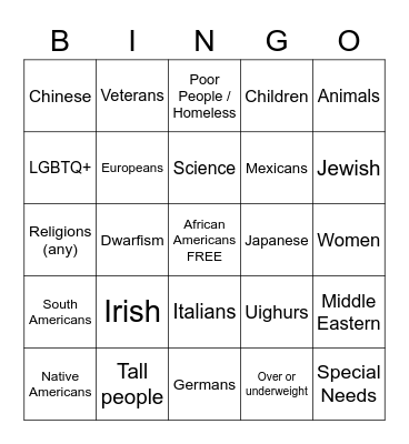 Disney Misstep BINGO 2022 Bingo Card