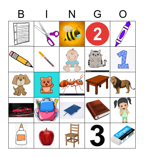School Tools + Review Bingo Card