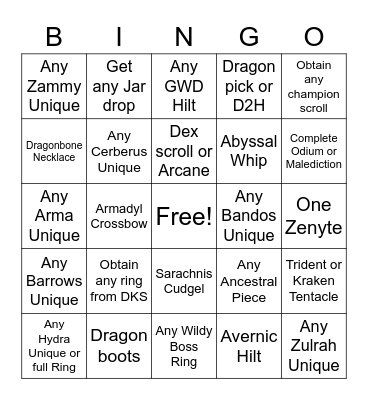 Lal family Bingo 2022 Bingo Card