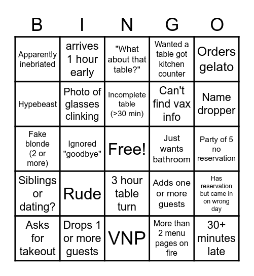 Misi Bingo Card