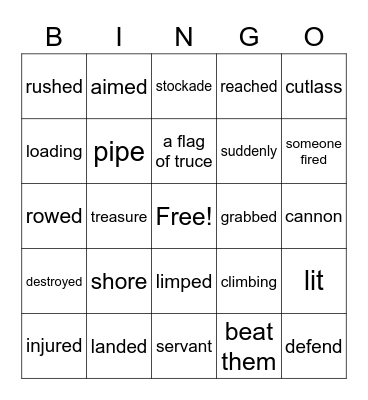 THE ATTACK Bingo Card