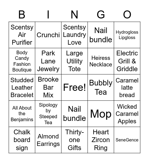 Puerto Rico Here We Come Bingo Card