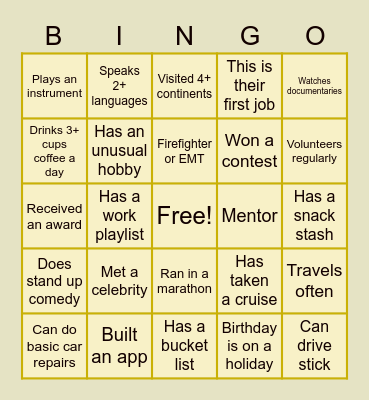 DM&G BINGO Card