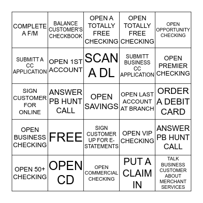 TOOL TIME BINGO Card