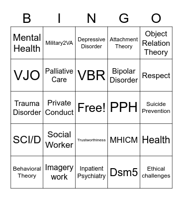 SW Month Bingo Card