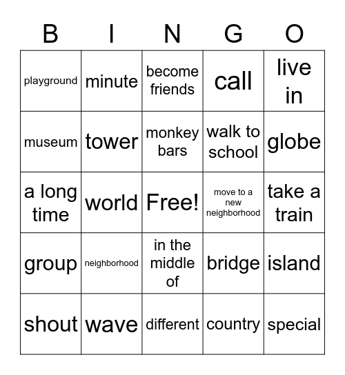 LEVEL 3.7 Bingo Card