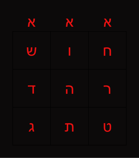 גאי Bingo Card