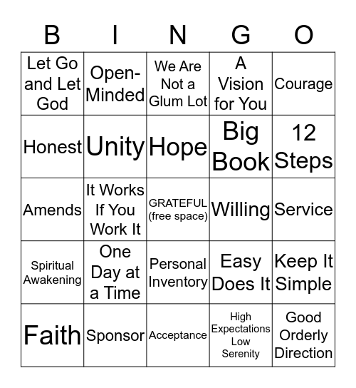 BIG BOOK BINGO Card