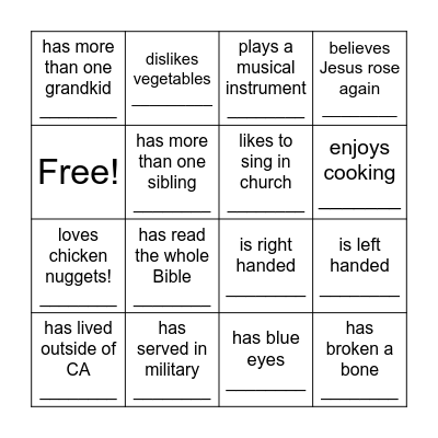 HOWDY BINGO Card