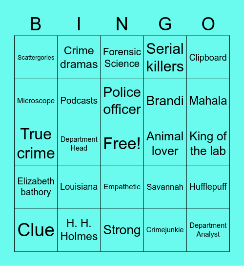 JI LH💙 Bingo Card