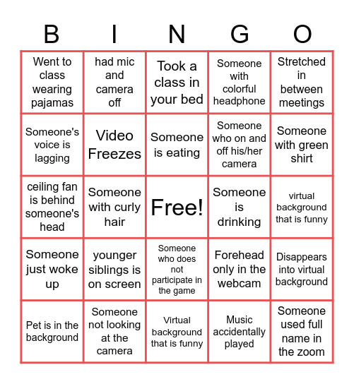 Kindness Bingo Card Bingo Card