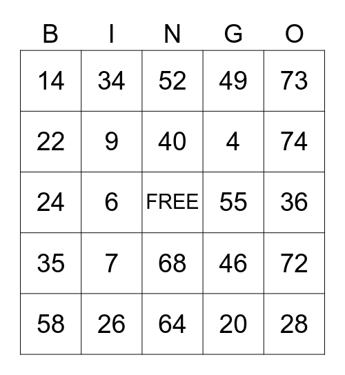 GETTING TO KNOW EACH OTHER Bingo Card