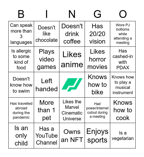 TRS x CAAS/IMM/ODL Bingo Card