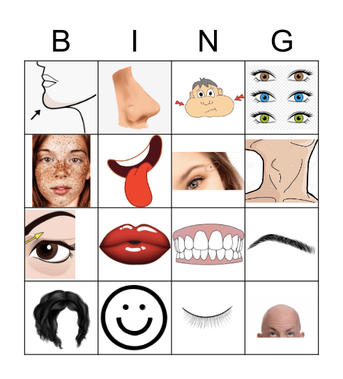 Лицо Bingo Card