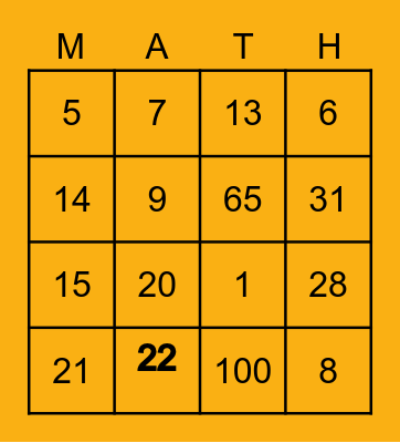 Spring Fun 2 Bingo Card