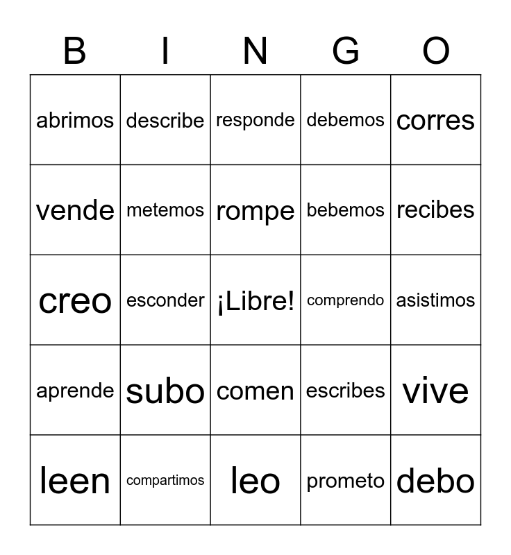 regular-er-and-ir-verbs-bingo-card