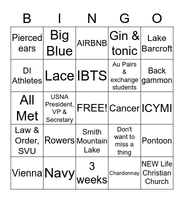 Building to 25 Bingo Card