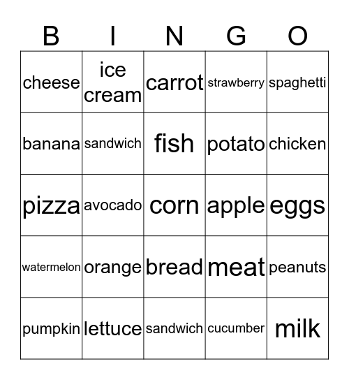 Reading Is So Delicious Bingo Card