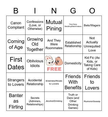 MINSUNG Bingo Card
