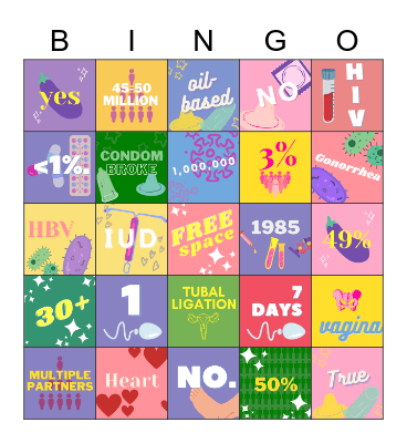Health Promotions #GetTested2022 Bingo 2 Bingo Card