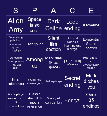 In Bingo With Mark Bingo Card