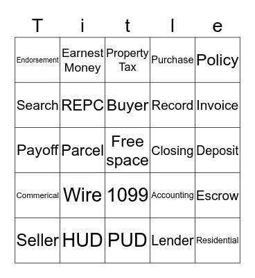 MOUNTAIN VIEW Bingo Card